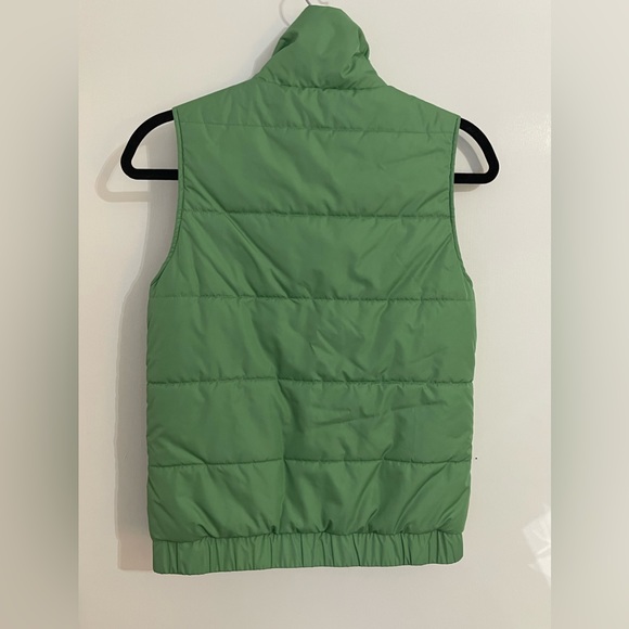 Lacoste Puffer Vest, Seafoam green, size Small - Picture 4 of 6